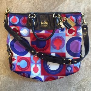 Coach C Fabric Crossbody Purse