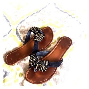 Aldo bow tie sandals