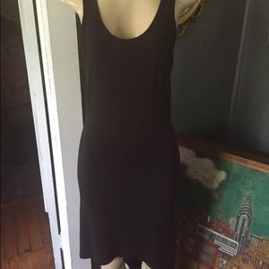 Michael Kors asymmetrical black tank dress XS