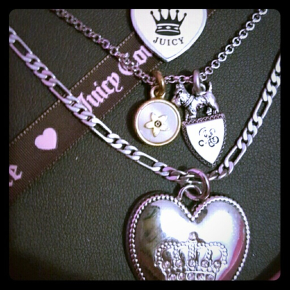 Juicy Couture charm necklace NWOT