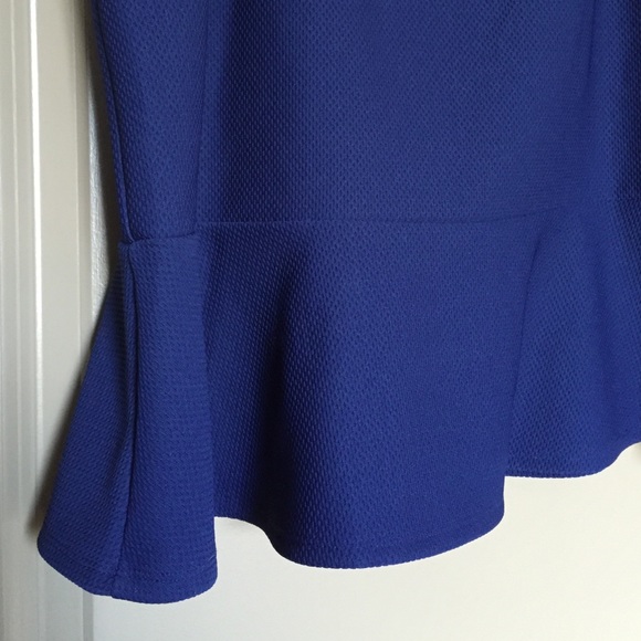 Royal Blue Ruffle Skirt - Picture 2 of 4