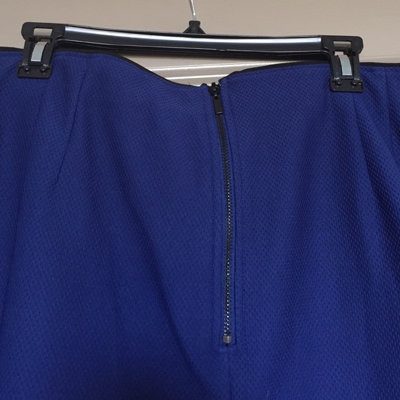 Royal Blue Ruffle Skirt - Picture 3 of 4