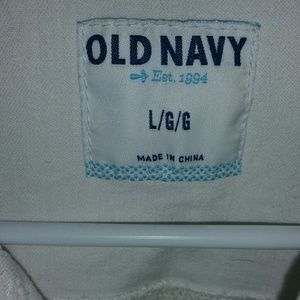 White Jean jacket (old navy)