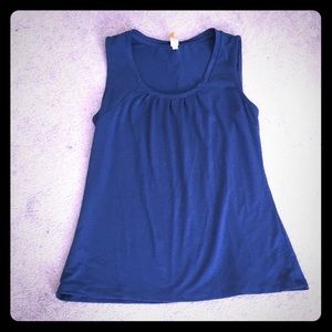 Lucy gym tank tops - blue and purple