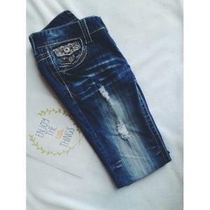 -Bundled- Lightly distressed Denim Jeans, NWOT