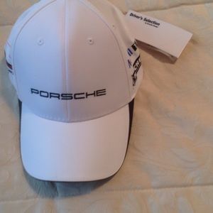 NWT Porsche Design White hat.