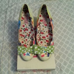 Dolce by Mojo Moxy Flamingo Lime Heels