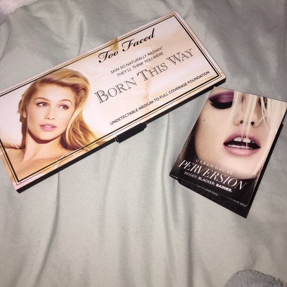 Too faces foundation and urban decay mascara