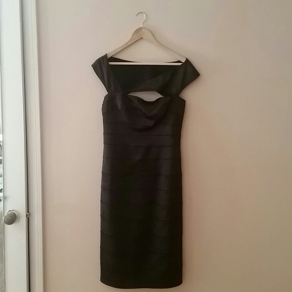 Tadashi Shoji Black Dress