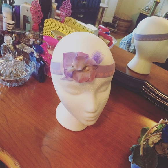 Lavender and Light Baby Headband