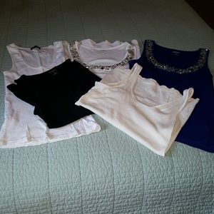 Express tank top bundle- 5 tops!