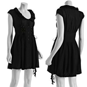 Nanette Lepore NWT "Spinner's Dress" - BLACK