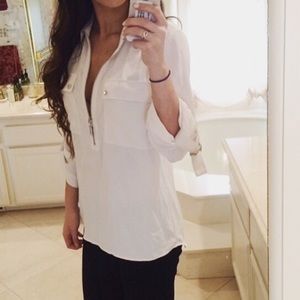 Michael Kors white blouse