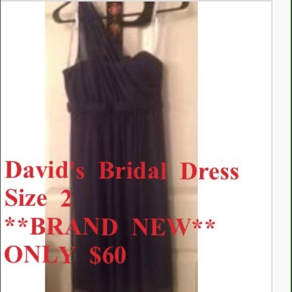 David's Bridal Dress BRAND NEW sz 2 - Picture 1 of 1