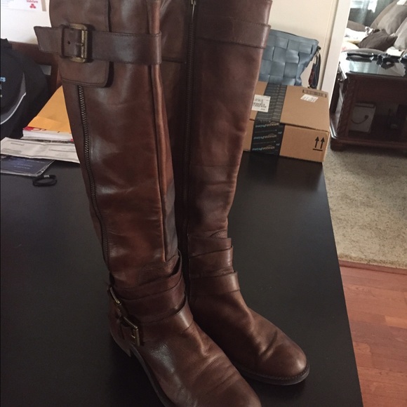 Enzo leather boots