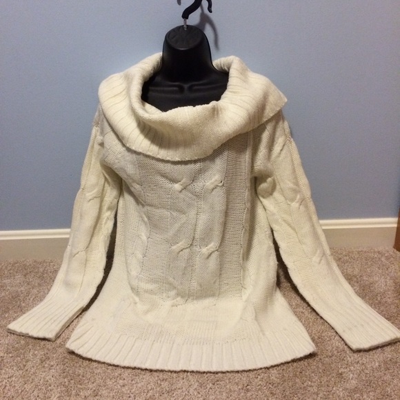 Cream Long Sweater