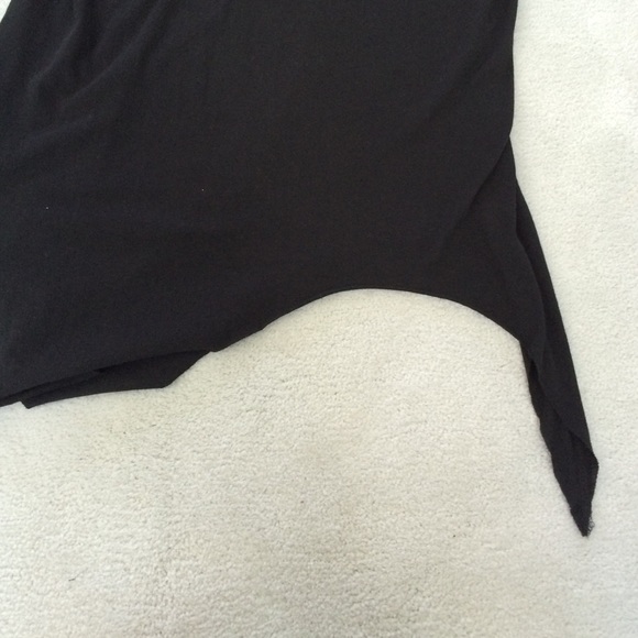 Cotton tee/tunic ,asymmetrical hem.removable pin. - Picture 3 of 3