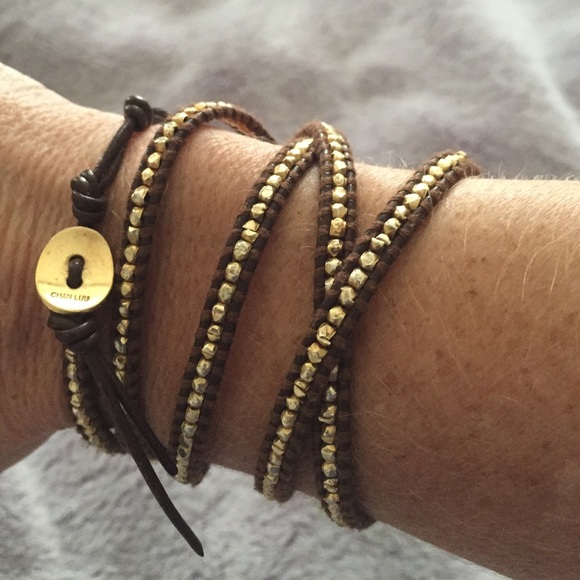 Chan Luu Leather Wrap Bracelet!