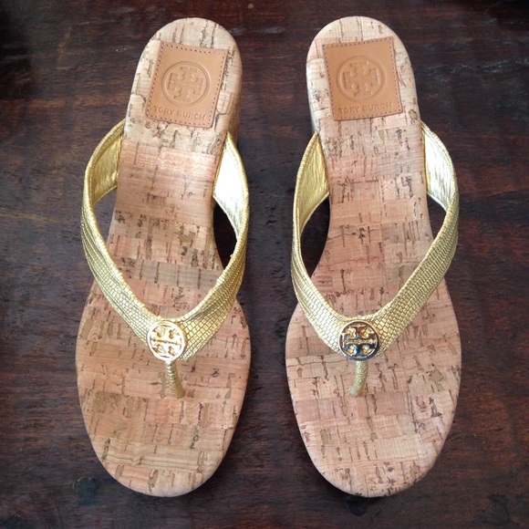 Tory Burch Thora Cork wedge Sandals
