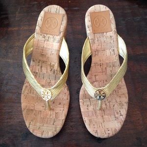 Tory Burch Thora Cork wedge Sandals