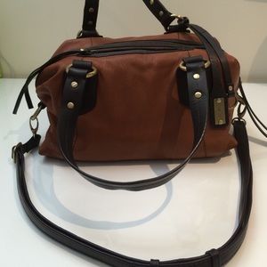 Lucky brand brown leather bag