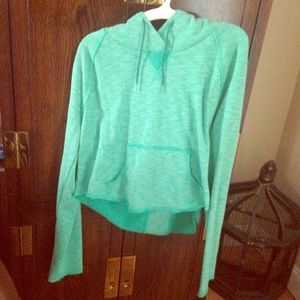 Green under armor hoodie