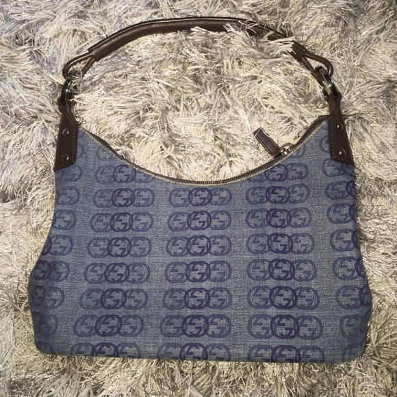 Authentic Gucci Denim Purse