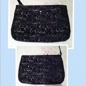 Coach Large Cosmetic Clutch