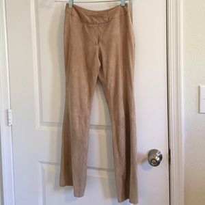 Dolce and Gabbana real suede pants