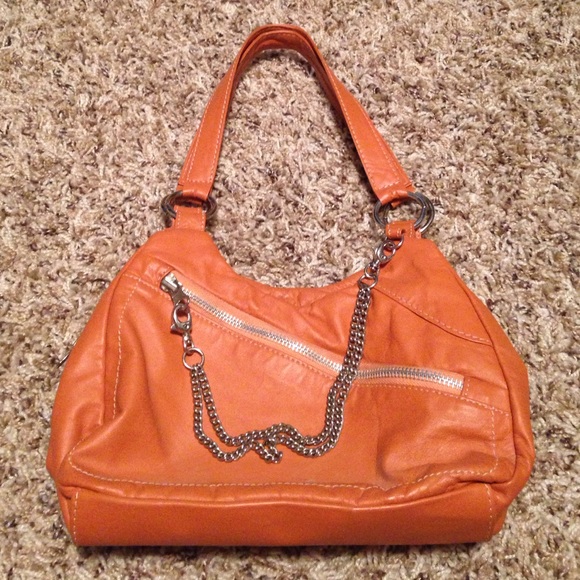 Orange Leather Bag!