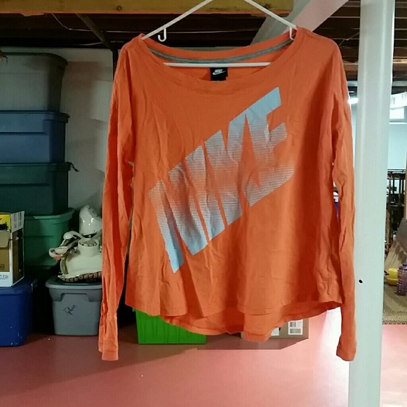 Nike off shoulder top