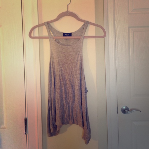 Grey Nasty Gal tank top, worn once, size L