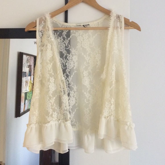 Lace vest
