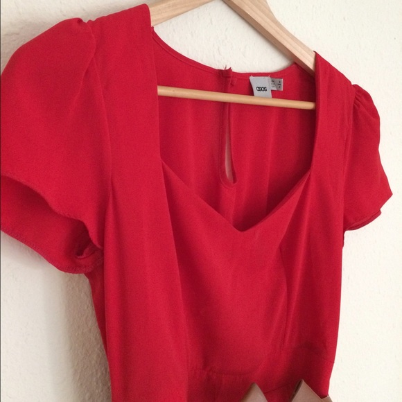 ASOS Red Dress - Picture 2 of 4