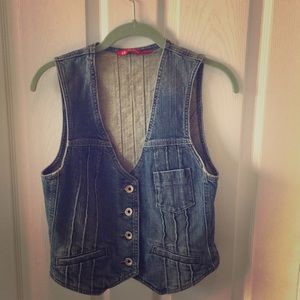 Denim vest