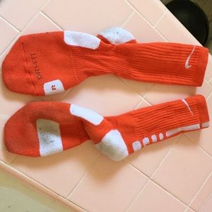 Orange Nike elites