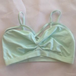 LF mint bralette