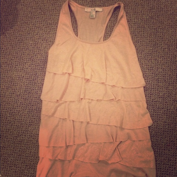 Peach shirt. Size small. XXI