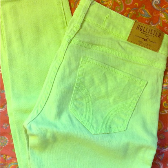 Hollister colored jeans