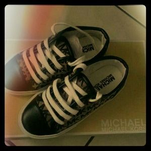 BLACK MICHAEL KORS TENNIS