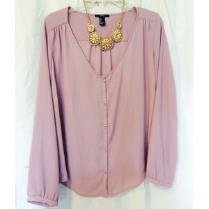 Forever 21 Lavender Blouse