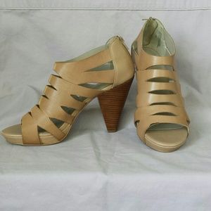 High-heel Cage sandals