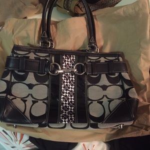 Nice Coach Tote Authentic