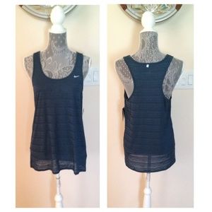 Nike running loose fitted tank