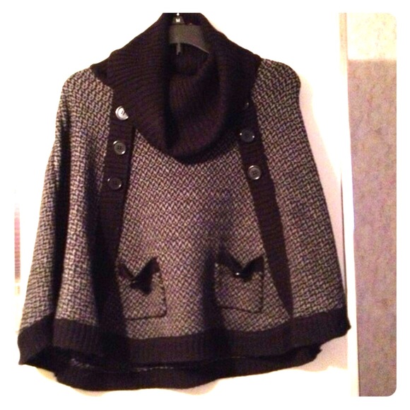 Black poncho