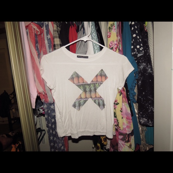 Brandy Melville Pineapple X Top