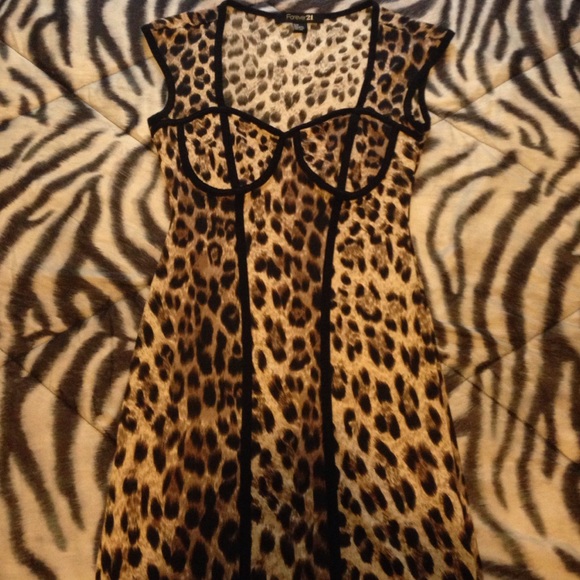 Forever21 Leopard Dress