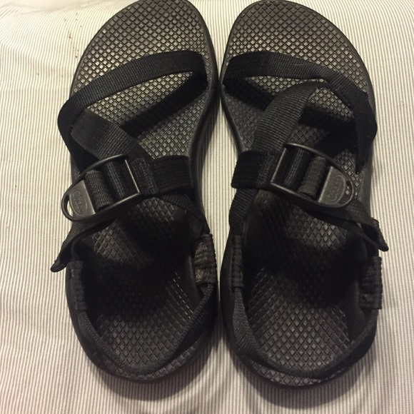Women's black Chaco one strap