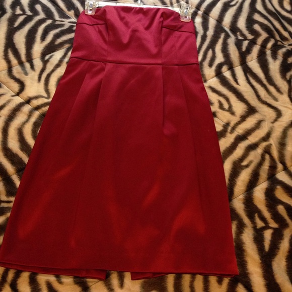 Express Red Party Dress