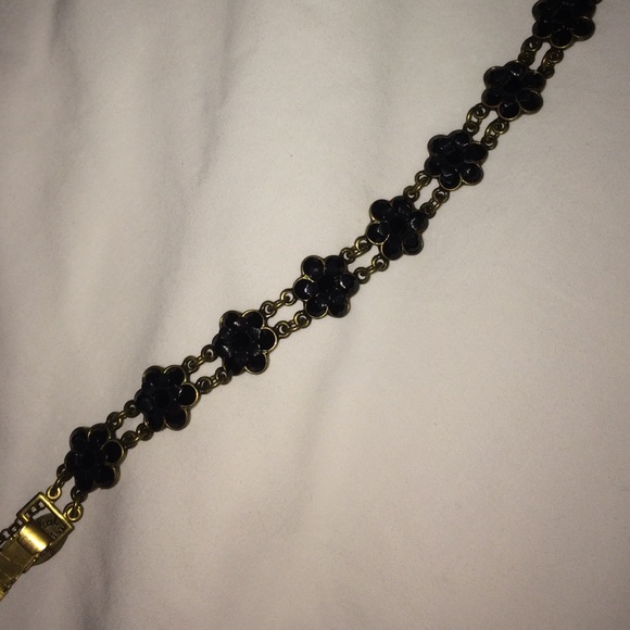 Authentic Michelle negrin bracelet. Black and gold